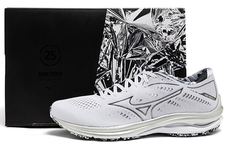 Mizuno Wave Rider 25 Sp 'White Grey'