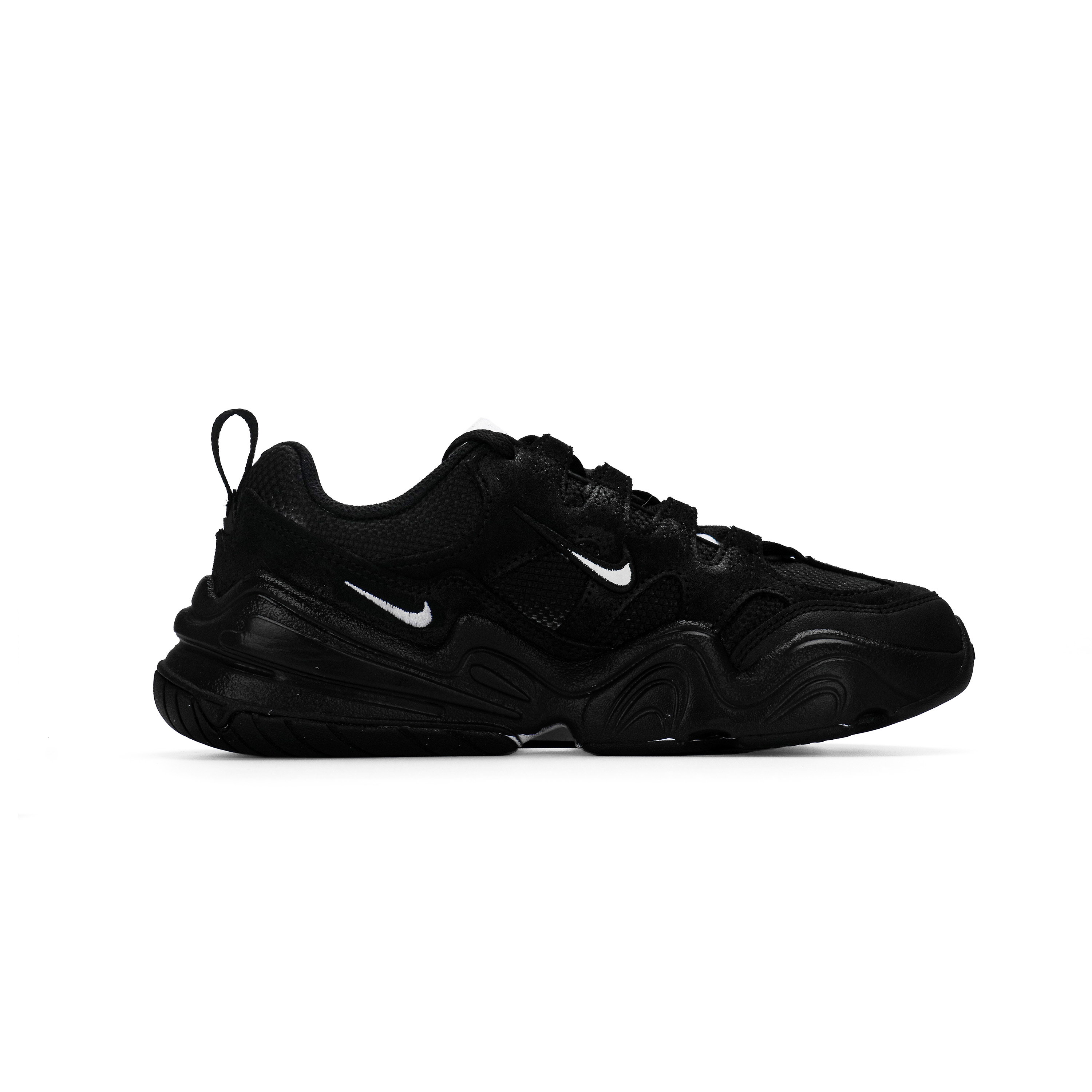 Nike Tech Hera Love Barcode Abrasion Resistant Breathable Height Increasing Low top Casual Shoes Women's Black