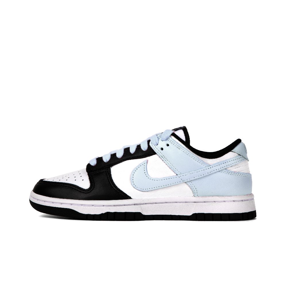 Nike Dunk Cushioning Wear-Resistant Low-Top Skateboard Shoes Unisex Black Blue