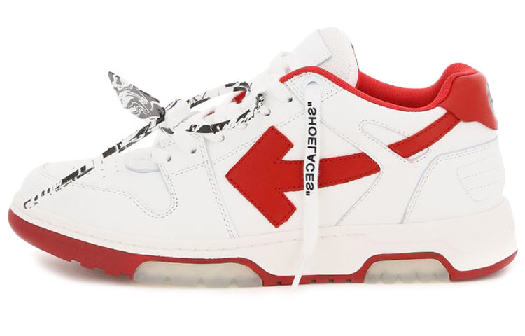 OFF WHITE Out Of Office 'White Red'