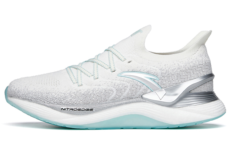 Anta Chuang 2.0 Pro Cushioning Anti-Slip And Wear-Resistant Breathable Coverage Low-Top Running Shoes Men's White