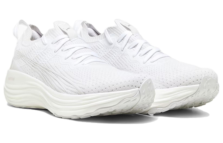 PUMA ForeverRun Nitro Knit 'White Feather Grey' купить в интернет-магазине Yoocart с быстрой доставкой по России.