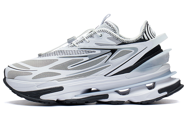 LiNing Hiking Counterflow Xingshan 1.0 V3 Dream Chasing Theme Show Edition Low Top Sports Casual Shoes Men's White Gray