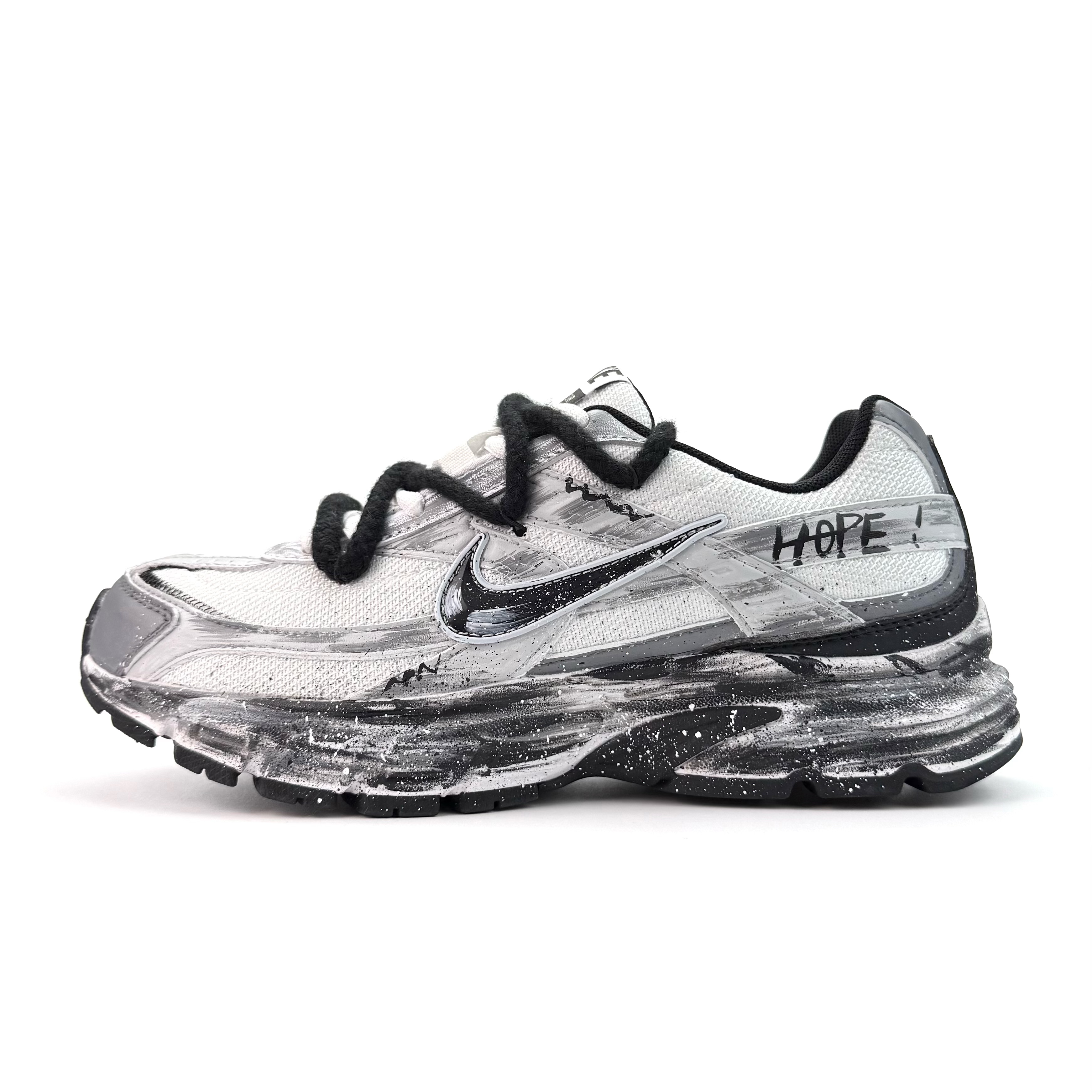 Nike Initiator Low top Running Shoes Unisex Black Gray