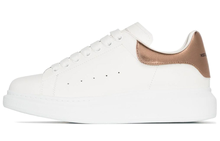 Alexander McQueen Oversized Sneaker 'White Rose Gold' Women's