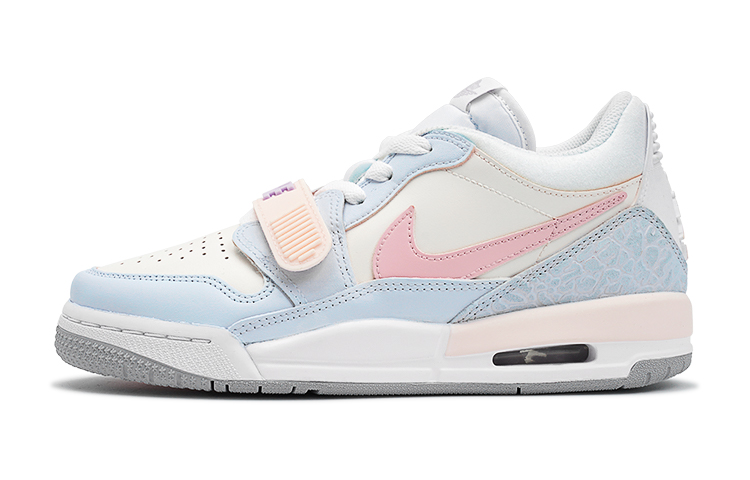 Jordan Legacy 312 Vintage Basketball Shoes Women's Low Top Blue