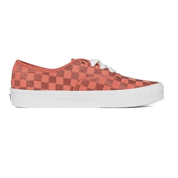 Vans Authentic 'Embroidered Checkerboard Orange' купить в интернет-магазине Yoocart с быстрой доставкой по России.