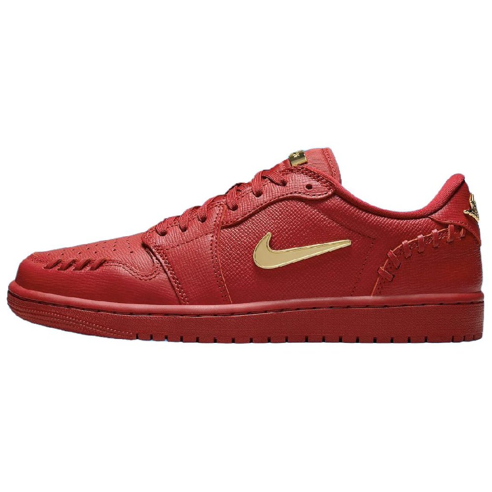 Jordan 1 Low Method Of Make Gym Red Metallic Gold Women's