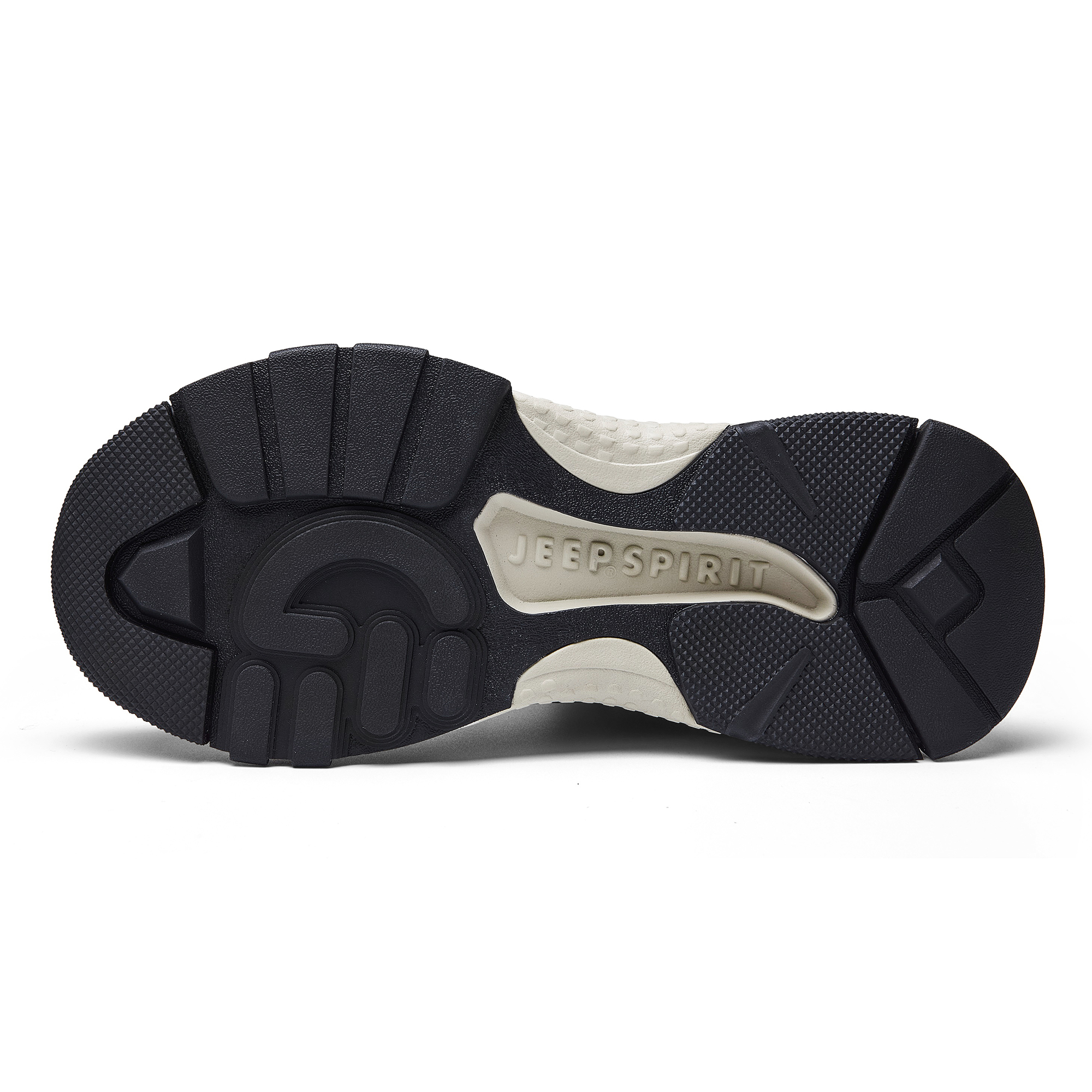 JEEP SPIRIT Cushioning Abrasion Resistant Coverage Lightweight Thermal Mat High top Outdoor Shoes Men's Graphite Black купить в интернет-магазине Yoocart с быстрой доставкой по России.