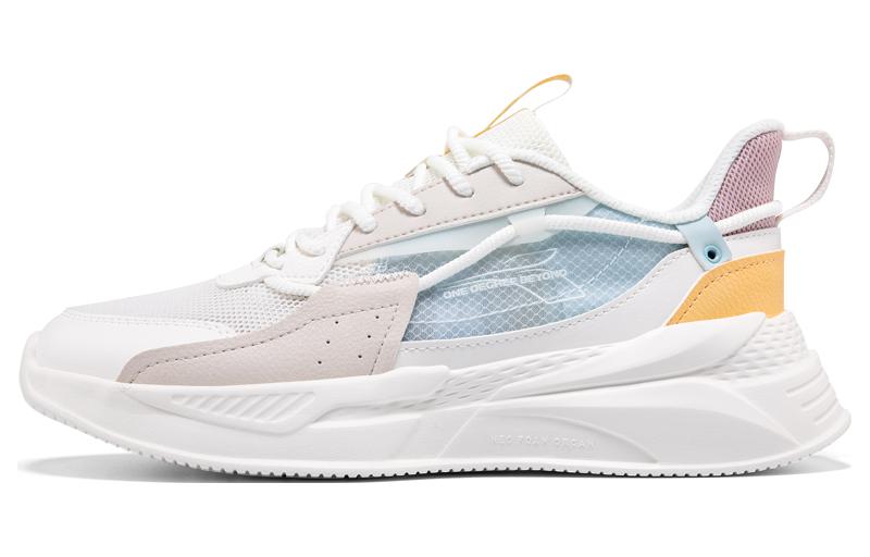 361° Anti-Slip And Wear-Resistant Lightweight Low-Top Sports Casual Shoes Women's White Blue Orange Purple