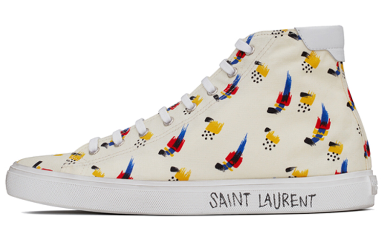SAINT LAURENT Malibu Mid Sneakers