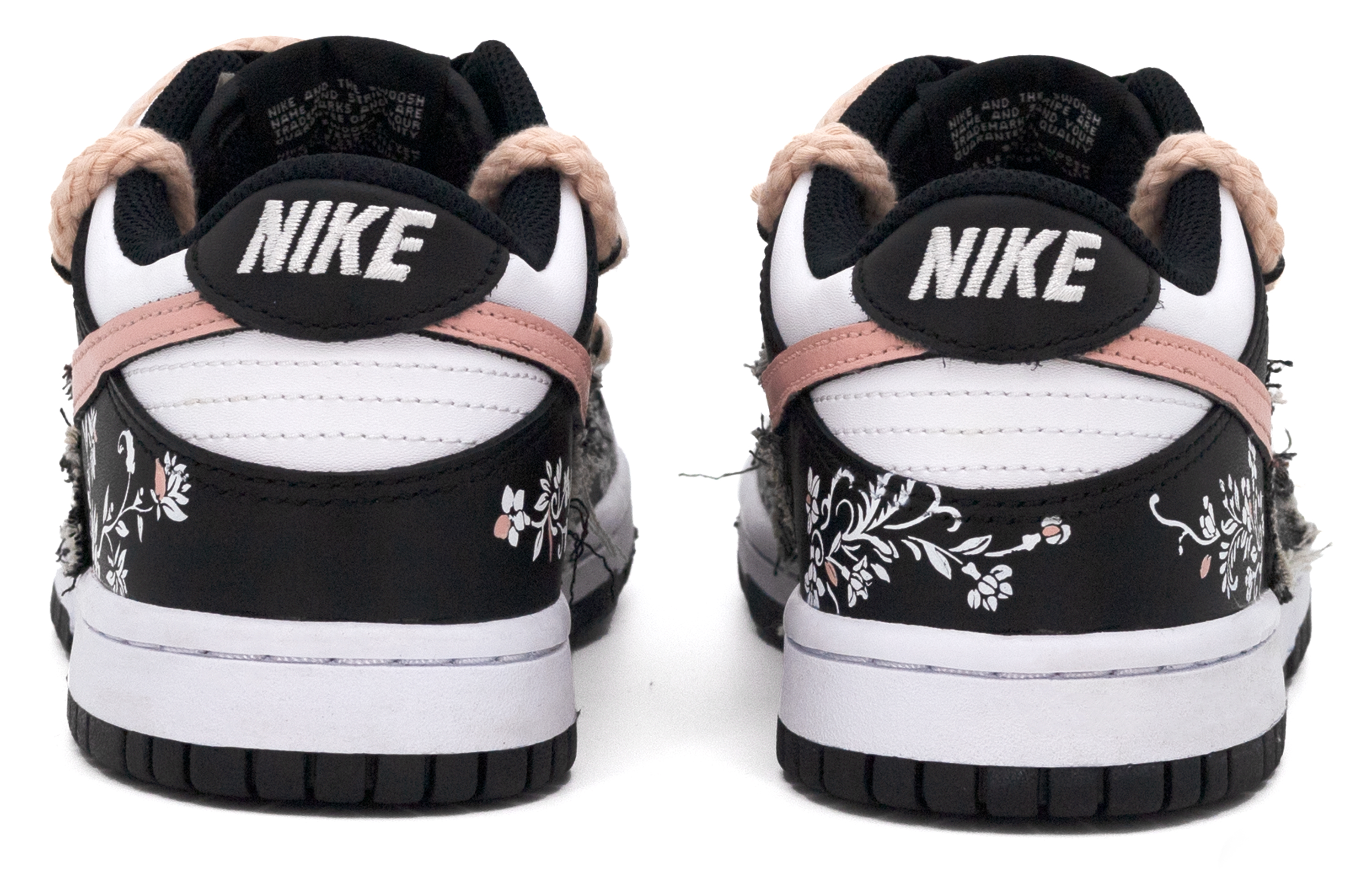 Nike Slip Resistant Shock Absorbers With Abrasion Resistant Properties Low top Skateboard Shoes Women's Black White купить в интернет-магазине Yoocart с быстрой доставкой по России.