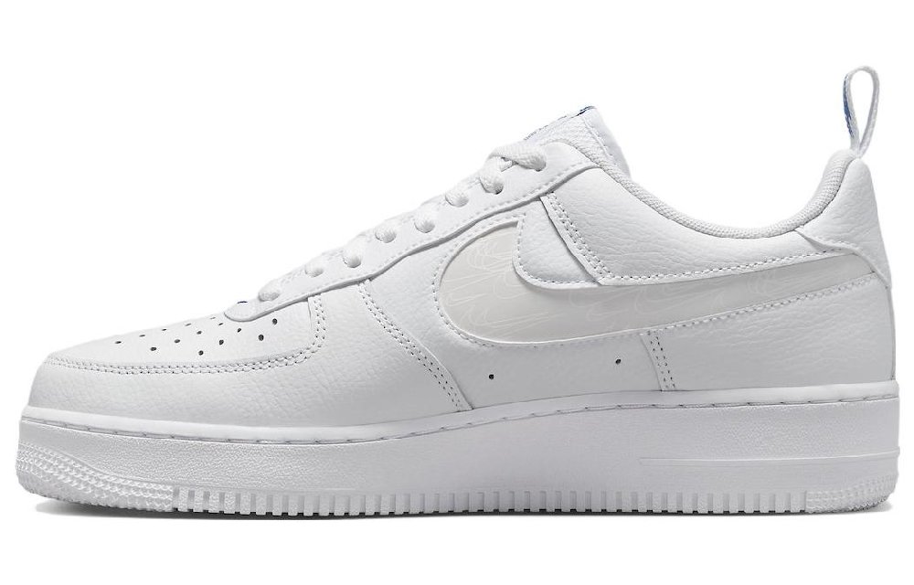 Nike Air Force 1 Low Reflective Swoosh White Blue