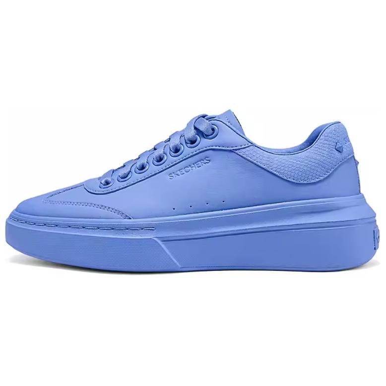 Skechers Court Classics Lightweight And Breathable Low-Top Skateboard Shoes Women's Blue
