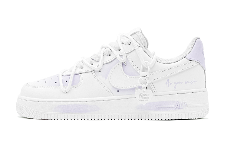 Nike Air Force 1 Slip Resistant And Breathable Low Top Skateboard Shoes Men's Purple White купить в интернет-магазине Yoocart с быстрой доставкой по России.