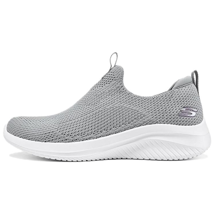 Skechers Sport Slip Resistant And Breathable Low Top Casual Shoes Women's Gray White