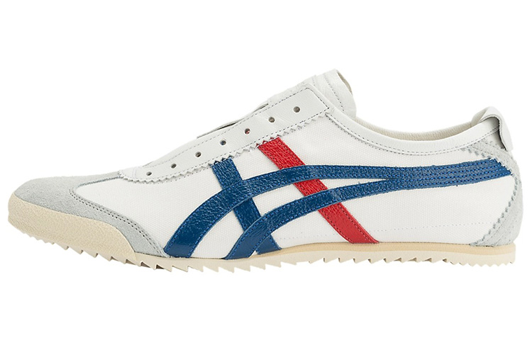 Onitsuka Tiger Onitsuka Tiger Mexico Slip On Deluxe Nm White Onitsuka Tiger Blue