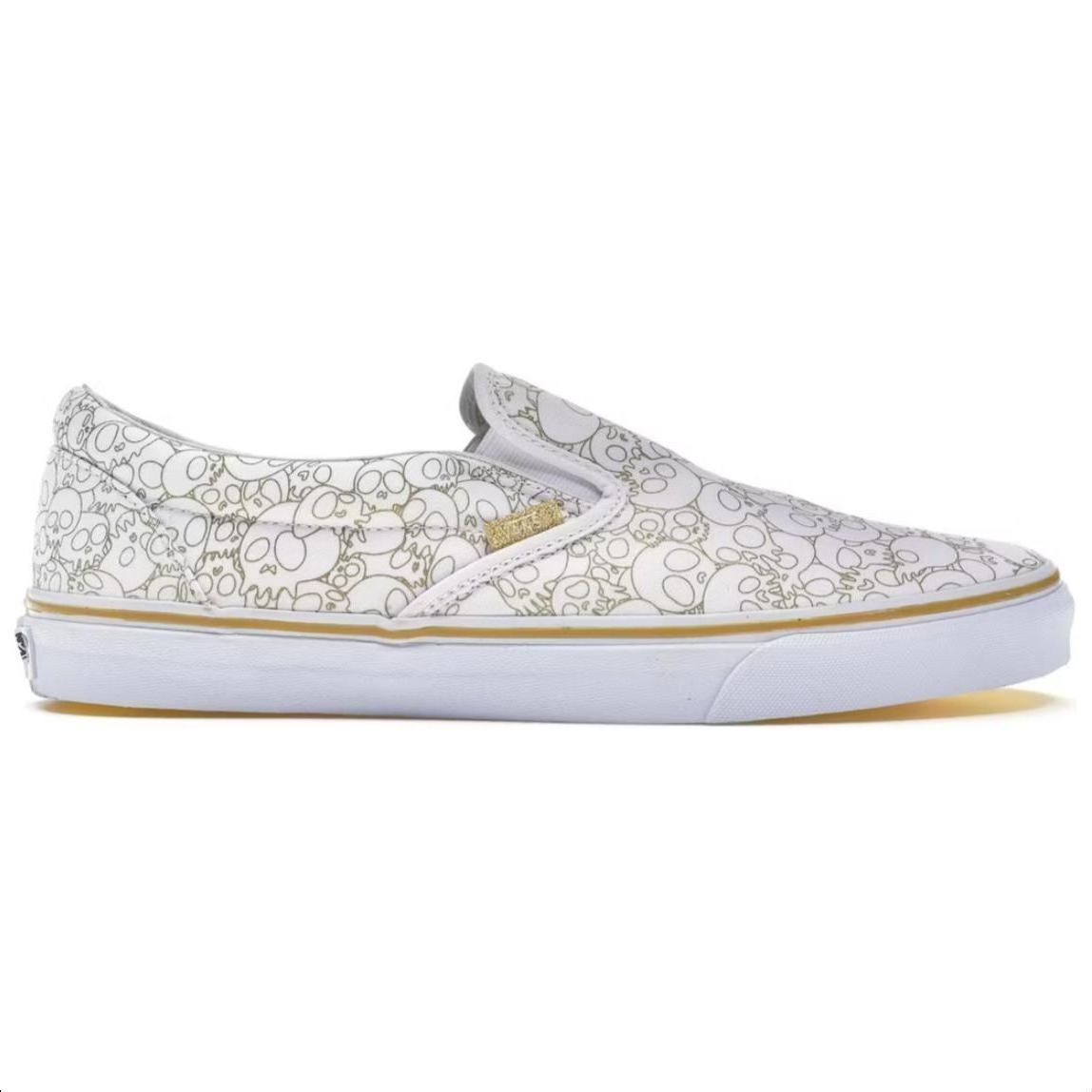 Vans Takashi Murakami X Slip-On LX 'Gold Skull'