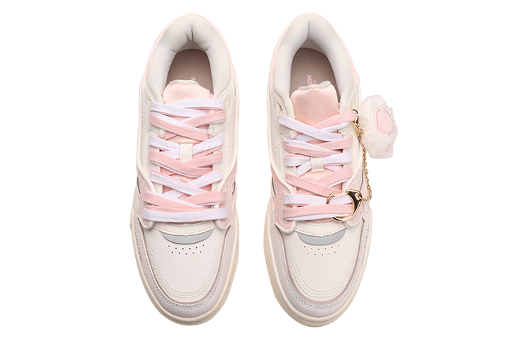 LiNing Low-Top Skateboard Shoes Women's Pink White купить в интернет-магазине Yoocart с быстрой доставкой по России.