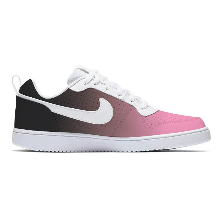 Nike Court Borough Anti-Slip Wear-Resistant Low-Top Skateboard Shoes Men's Black Pink купить в интернет-магазине Yoocart с быстрой доставкой по России.