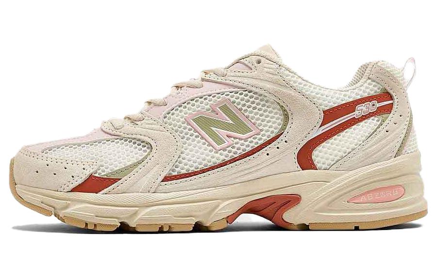 New Balance Беговые кроссовки Низкие Бежевые, красные, зеленые Мужские