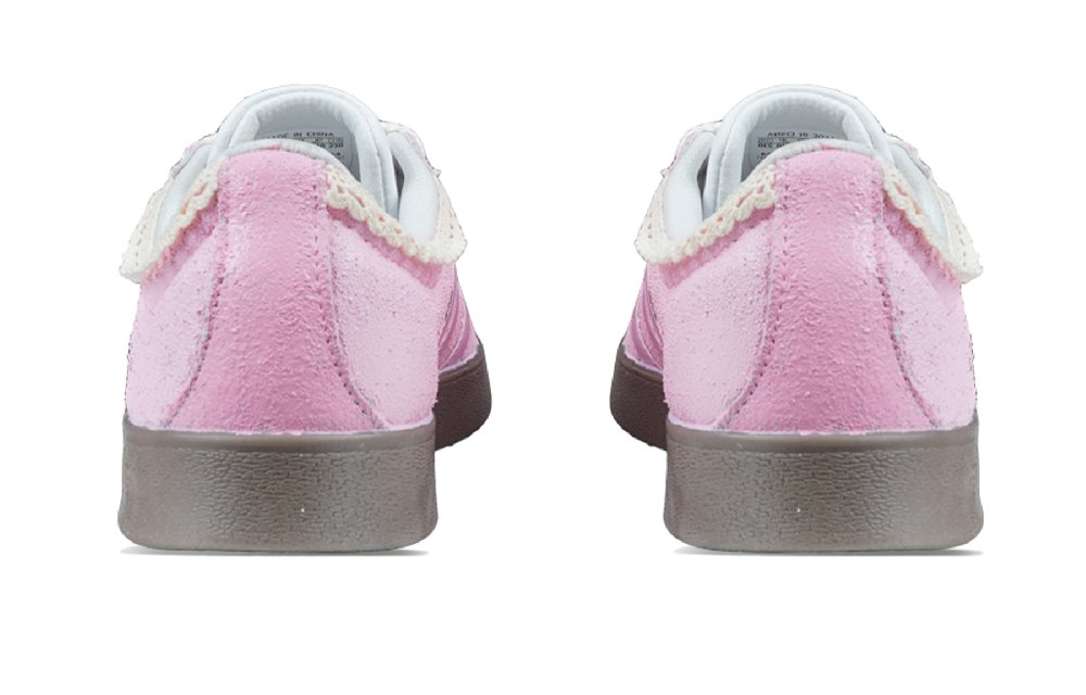 Adidas Neo VL Court Lifestyle Slip Resistant Low Top Skateboard Shoes Unisex Pink