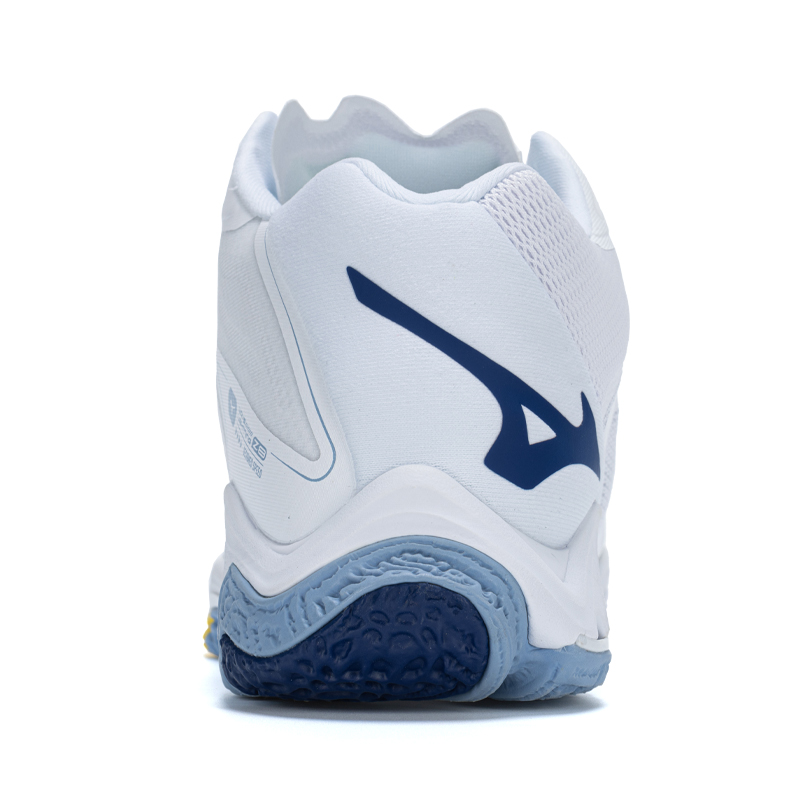 Mizuno Wave Lightning Z8 Mid 'White Bellwether Blue' купить в интернет-магазине Yoocart с быстрой доставкой по России.