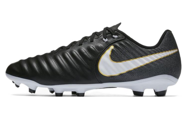 Nike Tiempo Ligera Iv Fg 'Black White Gold'