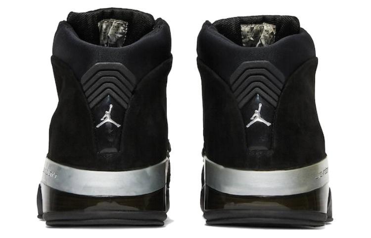 JORDAN 17 Retro Black Silver Cdp 2008