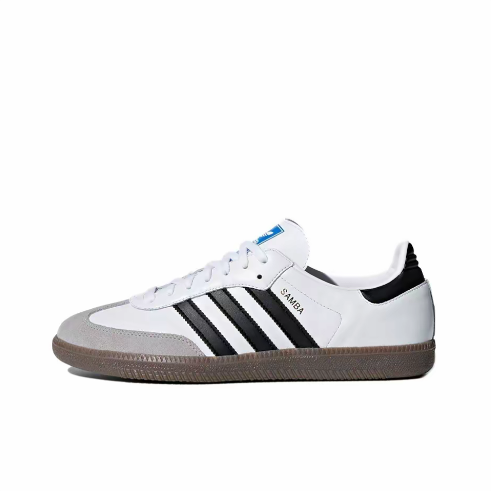 Adidas Originals SAMBA OG Slip Resistant, Abrasion Resistant, Lightweight Low Top Skateboard Shoes Unisex Beige Pink