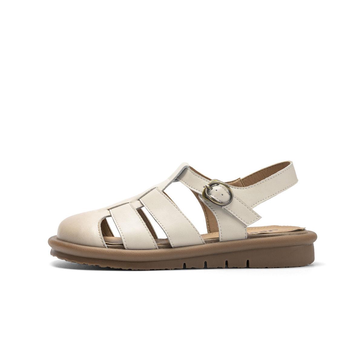 Jeep Beach Sandals Women's Ecru