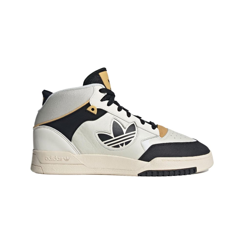 Adidas Originals DROP STEP XL 2.0 Cushioned Slip-Resistant Mid-Top Skateboard Shoes Unisex Jade White
