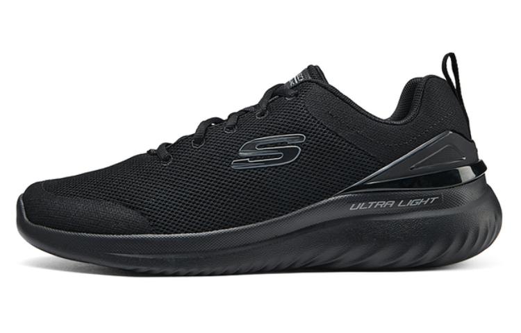 Skechers Low Top Casual Running Shoes Men's Black