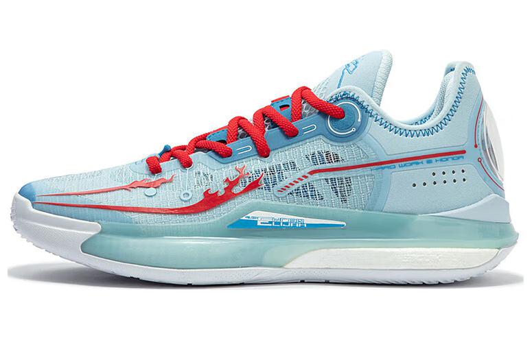 361° DVD2 Basketball Shoes Men Low-Top Glacier Blue/Virtual Red