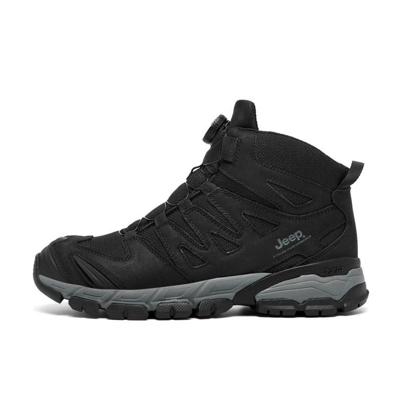 Jeep Anti-Slip And Wear-Resistant Breathable Mid-Top Hiking Shoes Men's