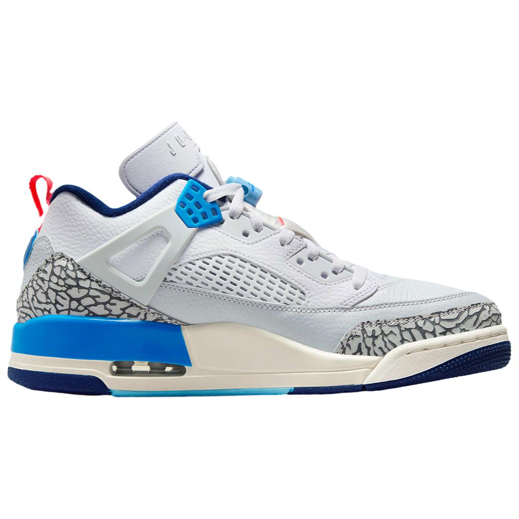 Jordan Spizike Breathable Low top Vintage Basketball Shoes Unisex White