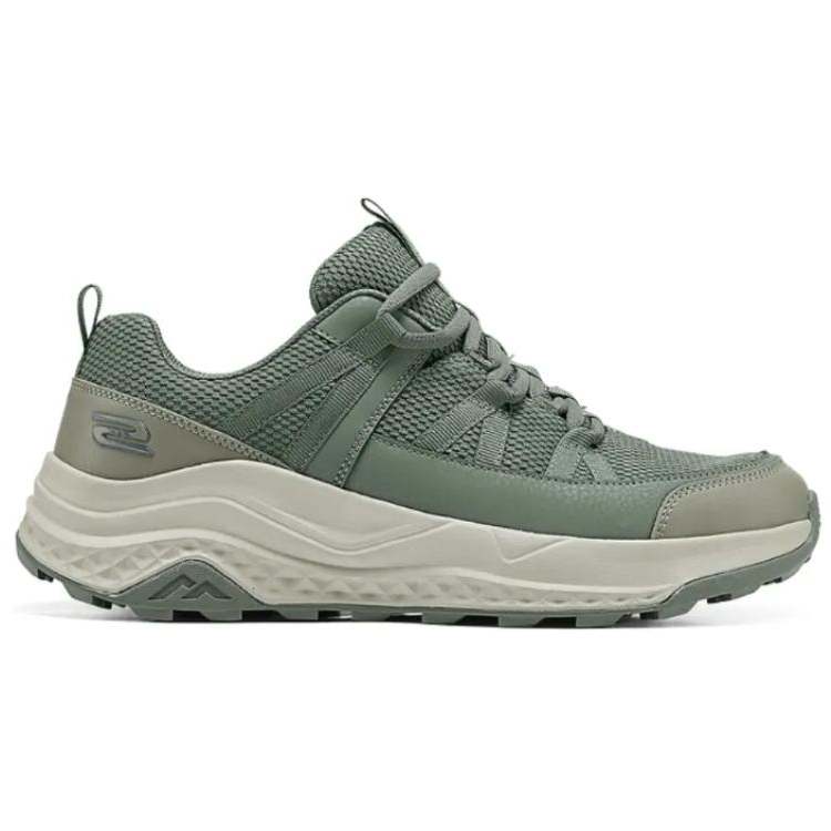 Skechers Low Top Casual Shoes Men's Gray Green