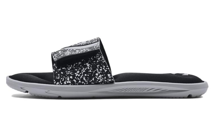 Under Armour Ignite 6 Graphic Strap Slide 'Black Mod Grey'
