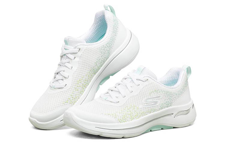 Skechers Go Walk Arch Fit 'White Light Blue' Women's купить в интернет-магазине Yoocart с быстрой доставкой по России.