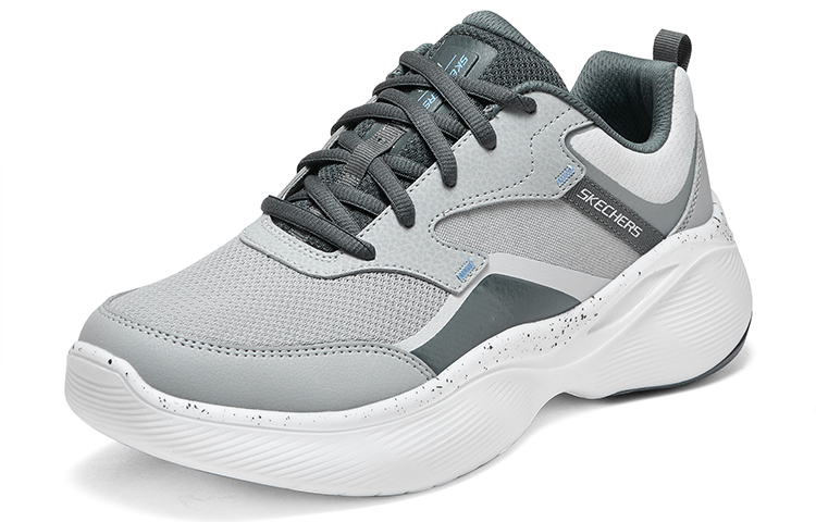 Skechers Cushioning, Wear Resistant Low Top Casual Running Shoes Men's Gray купить в интернет-магазине Yoocart с быстрой доставкой по России.