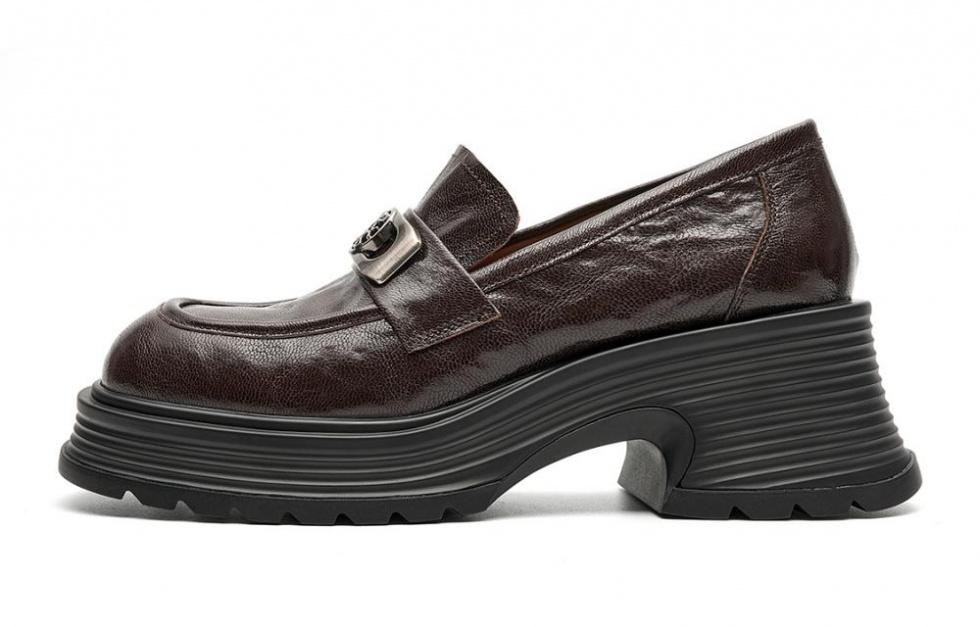 EBLAN Loafers Women's Brown