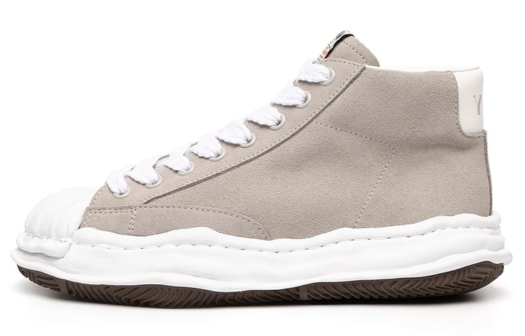 MIHARA YASUHIRO Blakey Original Sole Dissolve Shoe Mid Top Stylish Skateboarding Shoes Men's Gray