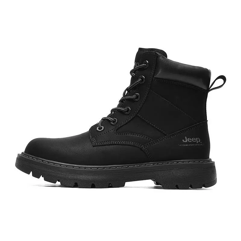 Jeep Short Martin Boot Men's Black