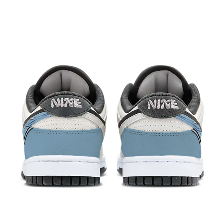 Nike Dunk Low Top Skateboard Shoes Women's White Blue купить в интернет-магазине Yoocart с быстрой доставкой по России.