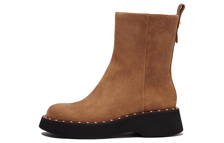 COACH Vanesa Fashion Ankle Boots Women's Brown
