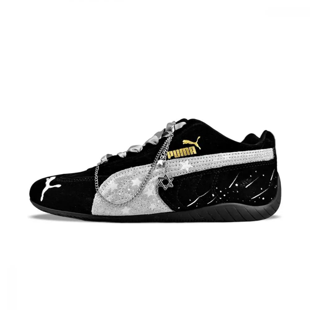 PUMA Speedcat Collection Low top Casual Shoes Unisex Black Silver