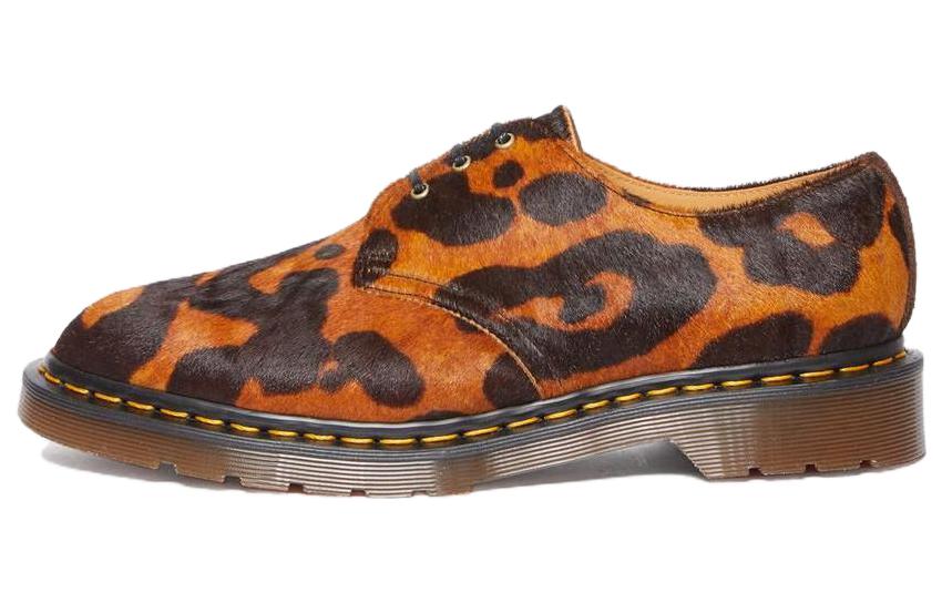 Dr.Martens 1461 Low-Top Casual Shoes Unisex Leopard Print