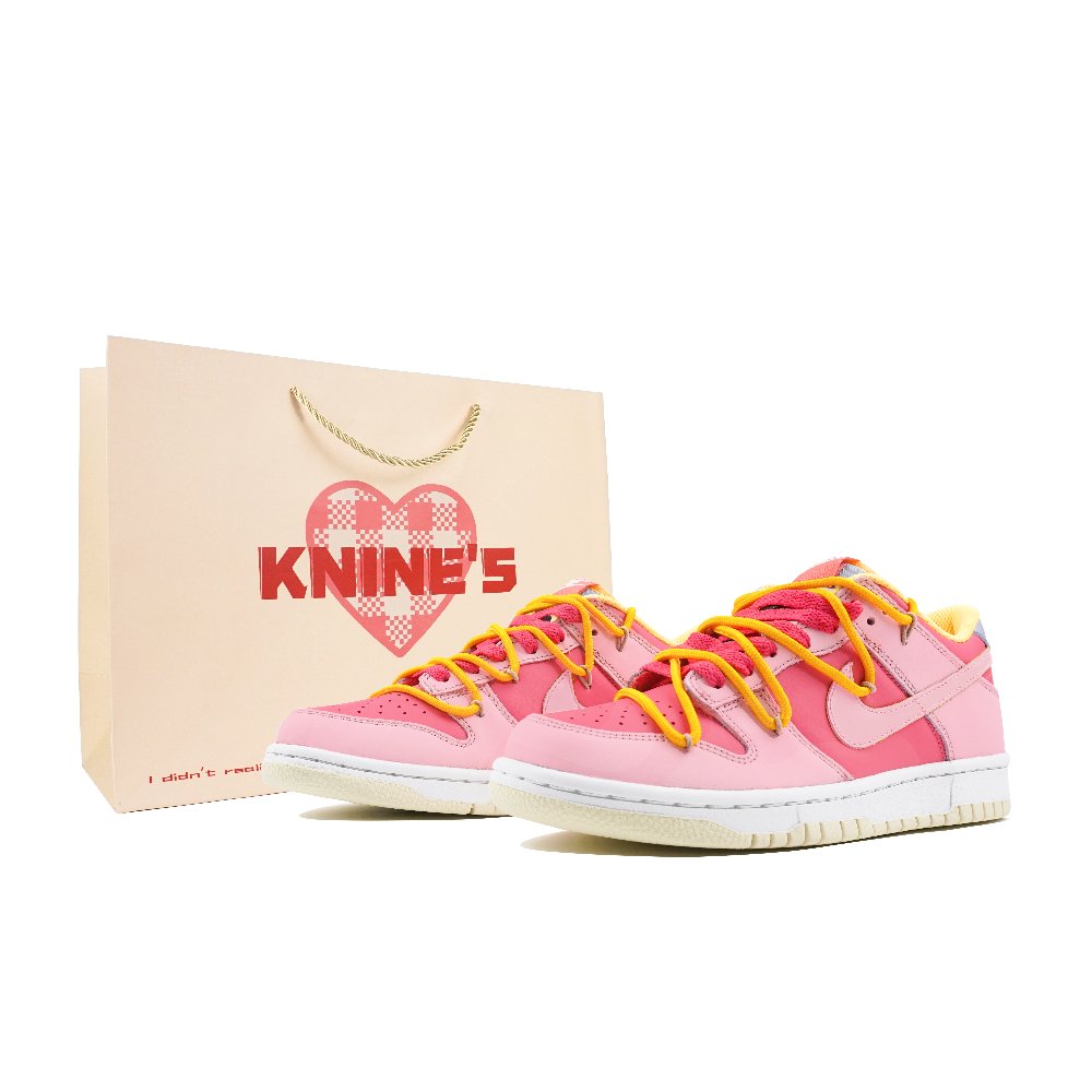 Nike Dunk Low-Top Skateboard Shoes GS Pink