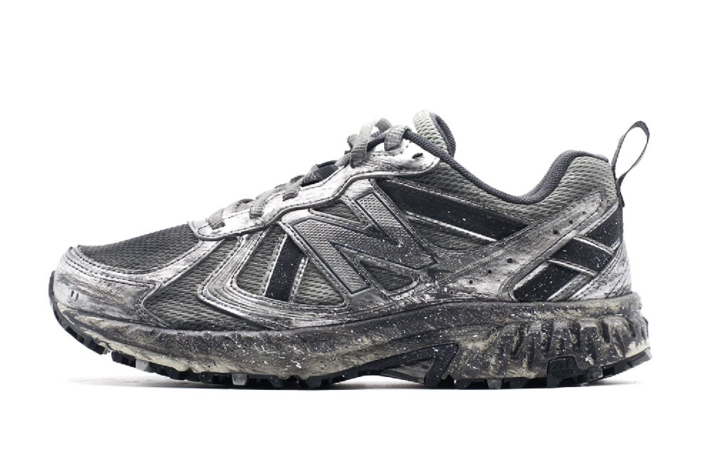 New Balance NB 410 Cushioning Breathable Low Top Running Shoes Unisex Silver