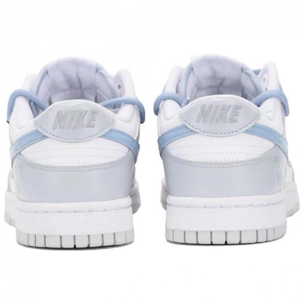 Nike Dunk Low Vibe Anti Slip Wear Resistant Low Top Skateboard Shoes GS Gray Blue купить в интернет-магазине Yoocart с быстрой доставкой по России.